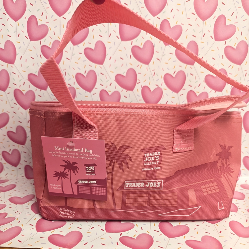 Pink Mini Insulated Bag